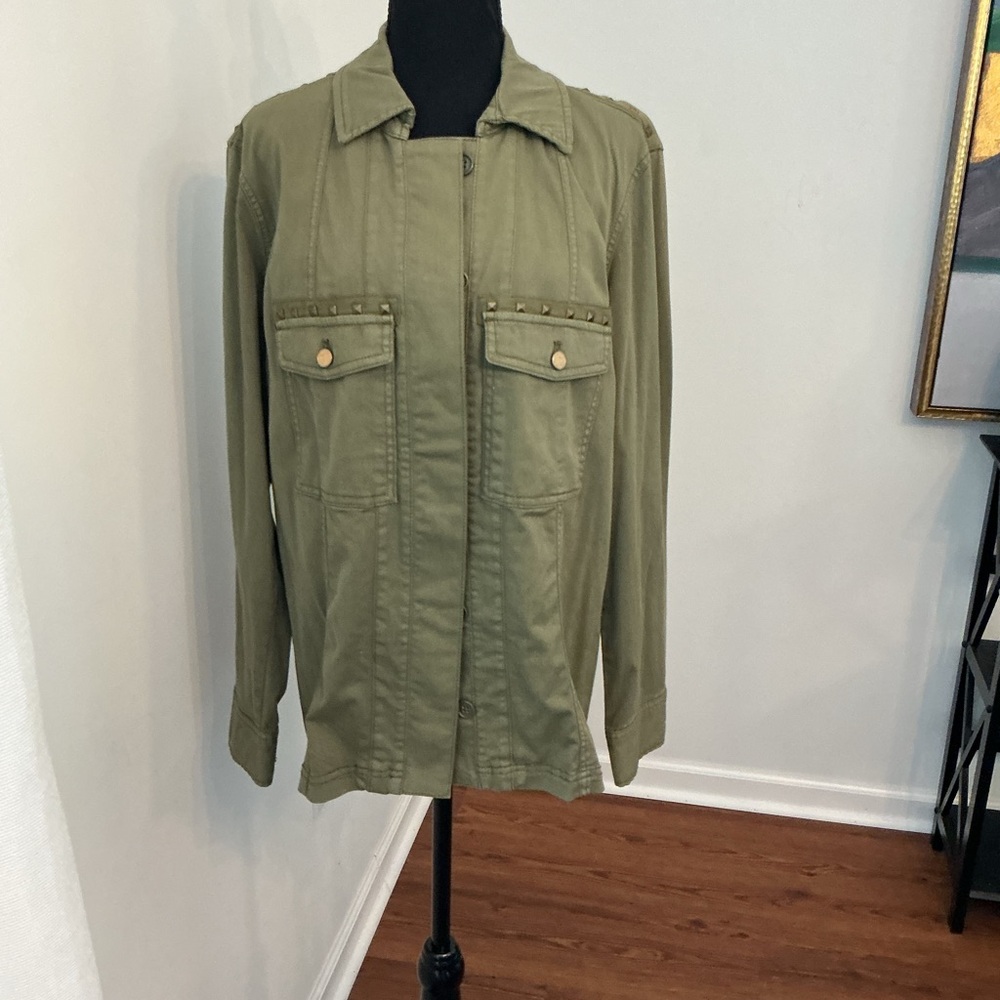 White House Black Market Khaki Jacket